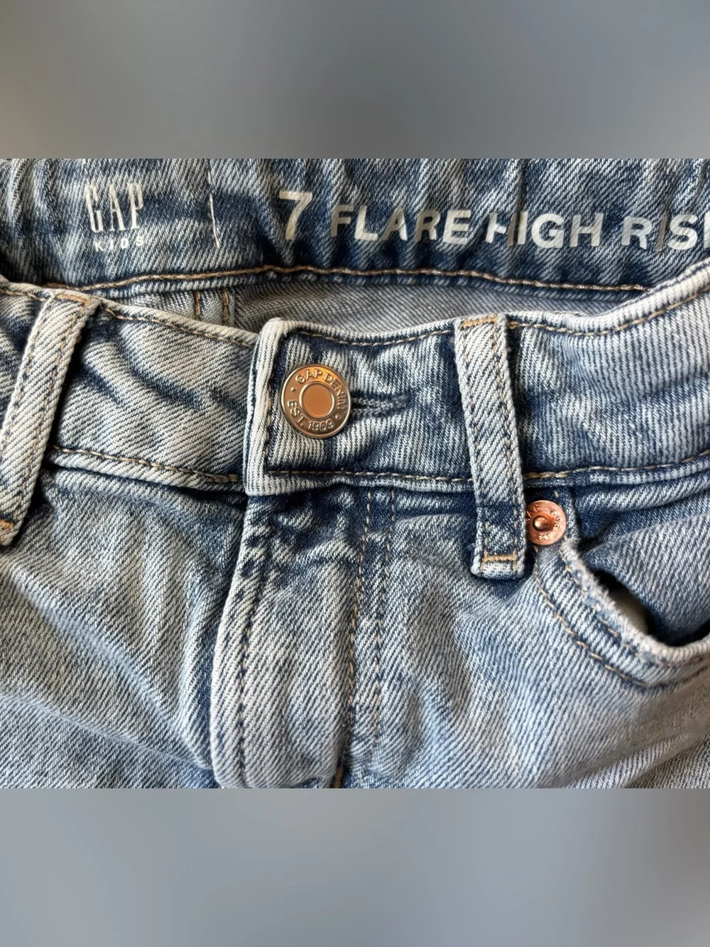 GAP light blue